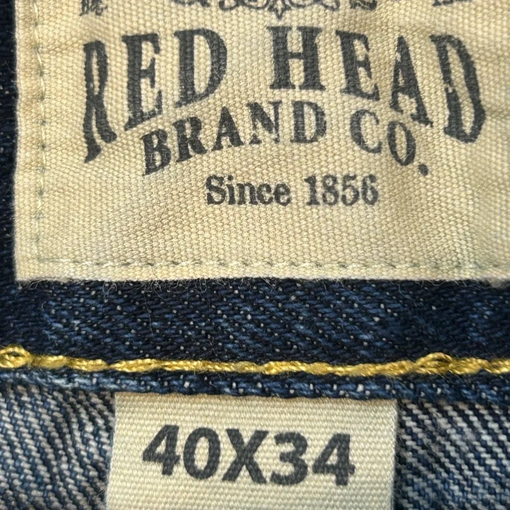 Red Head‎ Men’s Relaxed Fit Straight Leg Blue Jeans 40x34 Bass Pro